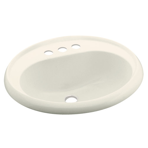 Sterling by Kohler Vikrell Circular DropIn Bathroom Sink with Overflow & Reviews Wayfair